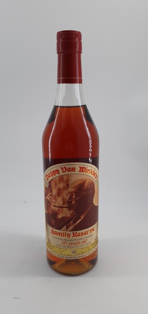 Old Rip Van Winkle Pappy Van Winkle 20 Years, Family Reserve