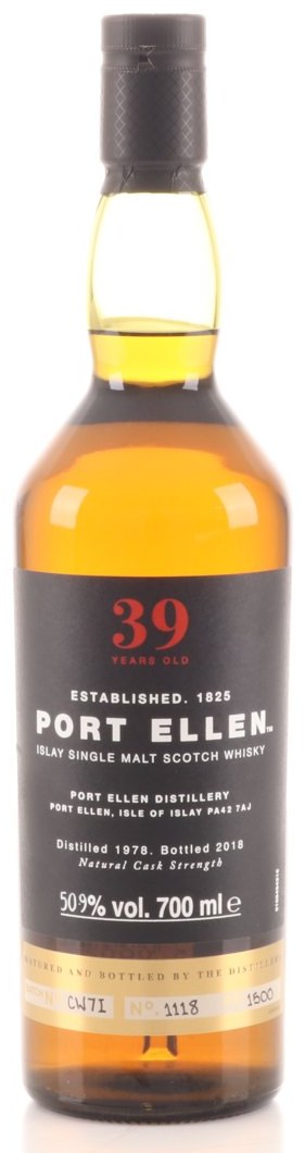 Port Ellen 39 Years Old, distilled 1978