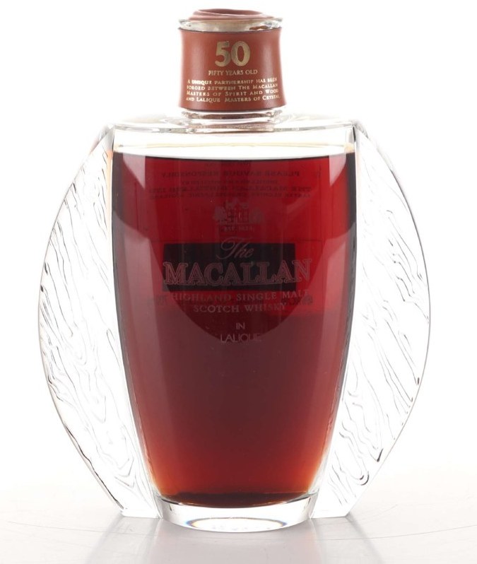 The Macallan 50 Years Old in Lalique