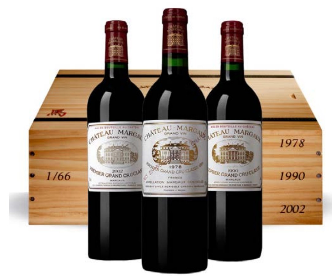 Château Margaux The Year of the Horse: 1978, 1990, 2002